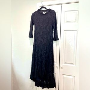 Dainty Jewells Black High Low Hampton Dress